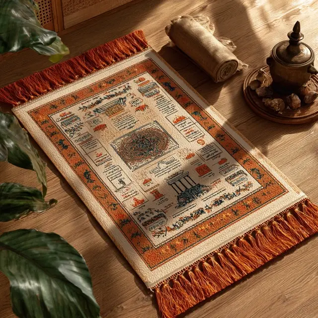 Prayer Mats with Inspirational Designs for Daily Motivation - Types of Prayer Mats | Laravel