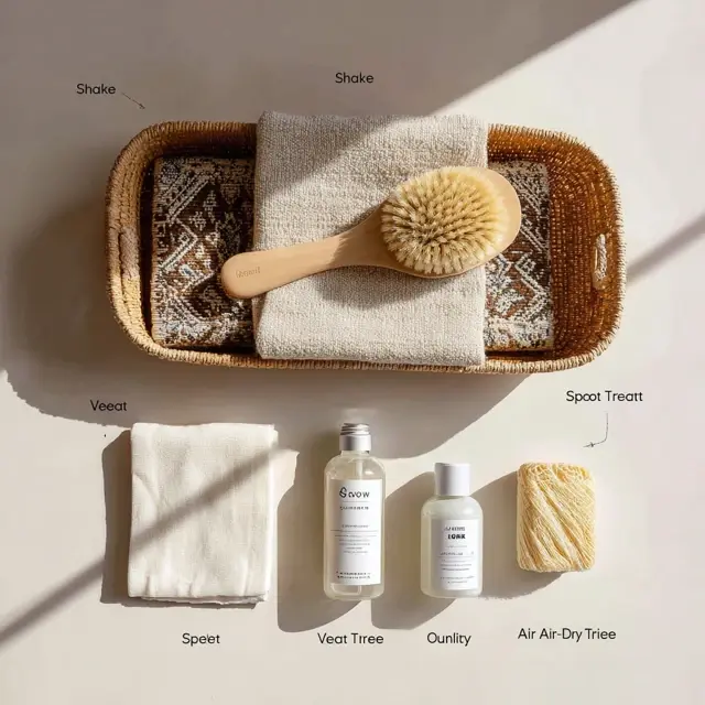 Prayer Mat Cleaning 101: A Simple Weekly Routine - Learn a fast, fabric-safe weekly routine to clean, deodorize, and... Prayer Mat Cleaning 101: A Simple Weekly Routine - Prayer Mat Care & Maintenance | Laravel
