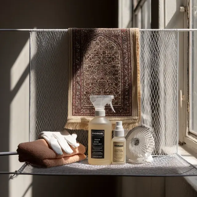 Disinfecting a Prayer Mat After Illness - Use this fabric-aware, step-by-step plan to sanitize a prayer mat... Disinfecting a Prayer Mat After Illness - Prayer Mat Care & Maintenance | Laravel