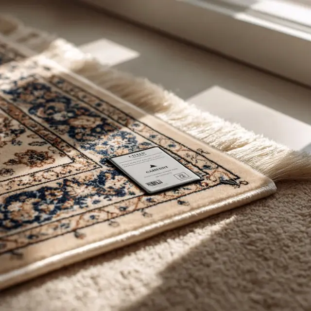 Label Reading 101 for Prayer Mat Care - Master label decoding for your prayer mat—from fibers and backings... Label Reading 101 for Prayer Mat Care - Prayer Mat Care & Maintenance | Laravel